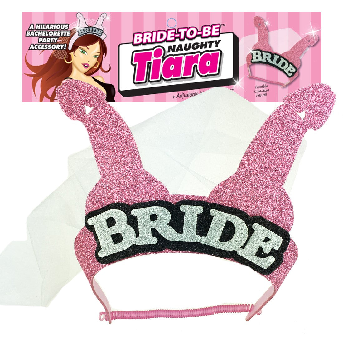 "Bride-to-Be Party Naughty Tiara LG-NVC047"