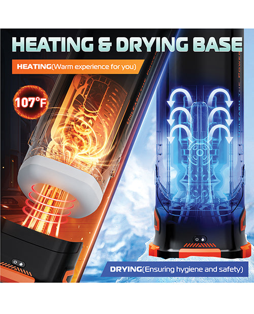 The Titan Thrusting & Vibrating Masturbator by CyberSkin