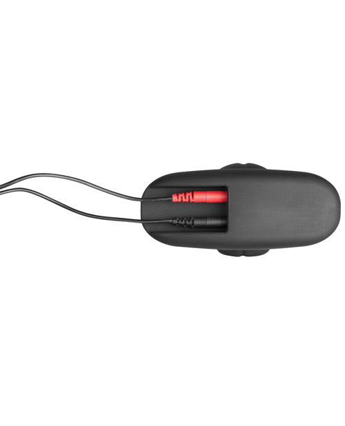 ElectraStim Silicone Noir Rocker Butt Plug - Large by ElectraStim