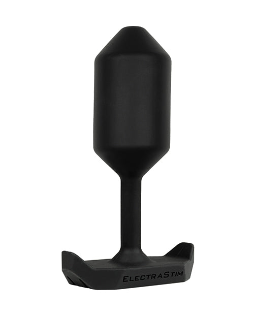 ElectraStim x Mr. S Leather - World's Most Comfortable Silicone Electro Butt Plug - Black by ElectraStim