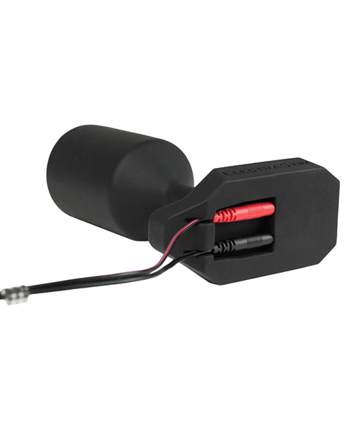 ElectraStim x Mr. S Leather - World's Most Comfortable Silicone Electro Butt Plug - Black by ElectraStim
