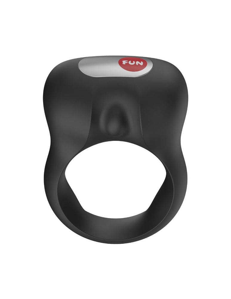 Fun Factory Steady Vibrating Cockring — Black - FUN-989