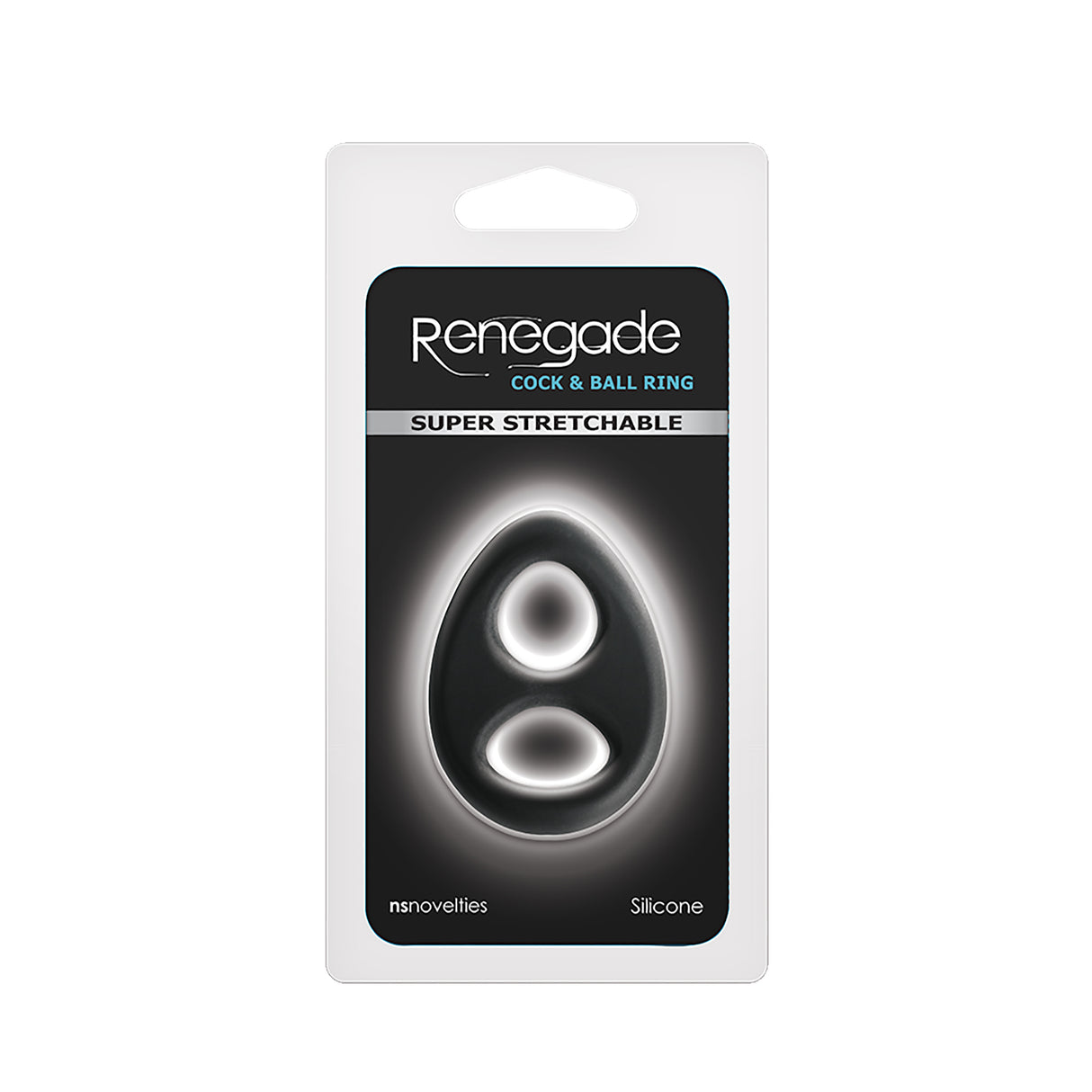 nsnovelties Renegade Romeo Soft Ring — Black, 2.5 in (6.35 cm) - NSN1113-13