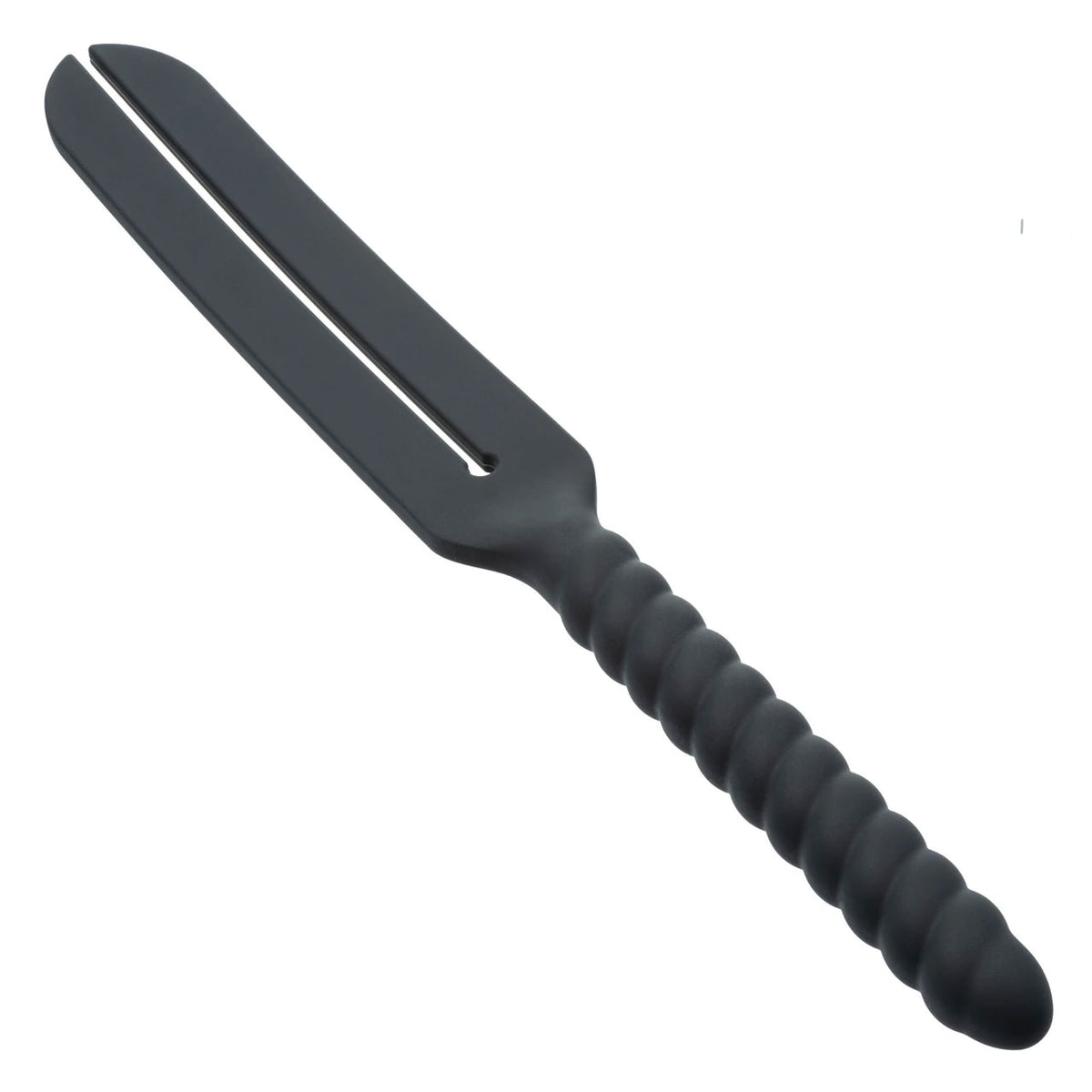 CalExotics Nocturnal Silicone Slap Paddle — Split Face, Insertable Handle, 16 in - SE2678532