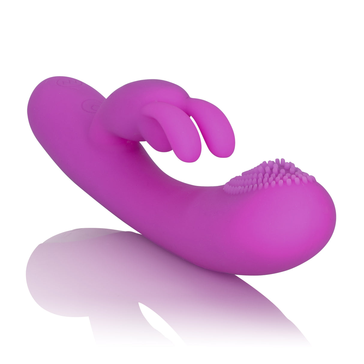 CalExotics Embrace Massaging Rabbit Vibrator, Purple - SE4609253
