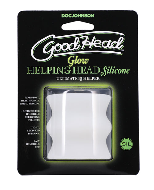GoodHead Silicone Glow Helping Head - Frost by GoodHead