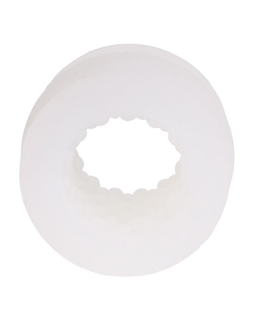 GoodHead Glow Helping Head Silicone Mini Strokers — Frost (2 Pack)
