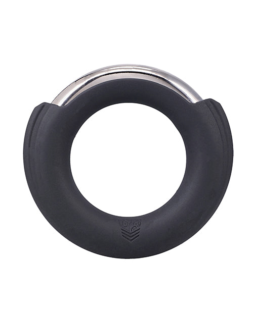 Fort Troff Pinch Zero Cock Ring - Black by Fort Troff