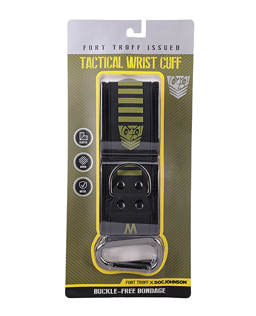 Fort Troff Tactical Wrist Cuffs - Black/Green by Fort Troff