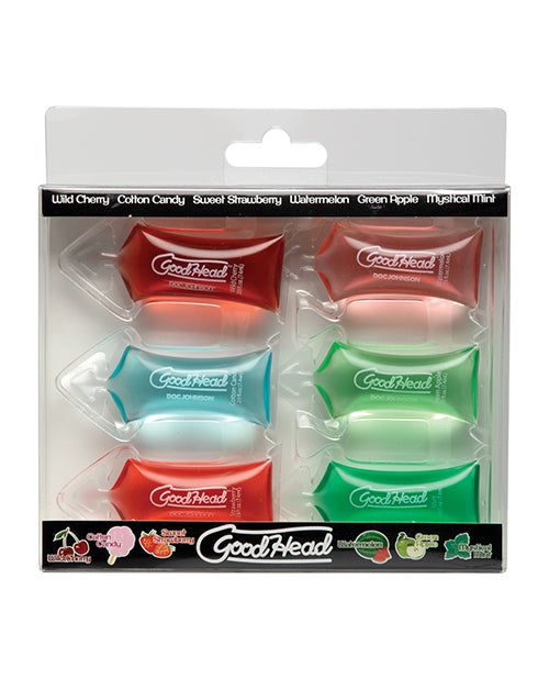 GoodHead - .25 oz Pillow Asst. Flavors Pack of 6 by GoodHead