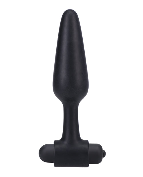 In A Bag 5" Vibrating Butt Plug - Black by In A Bag