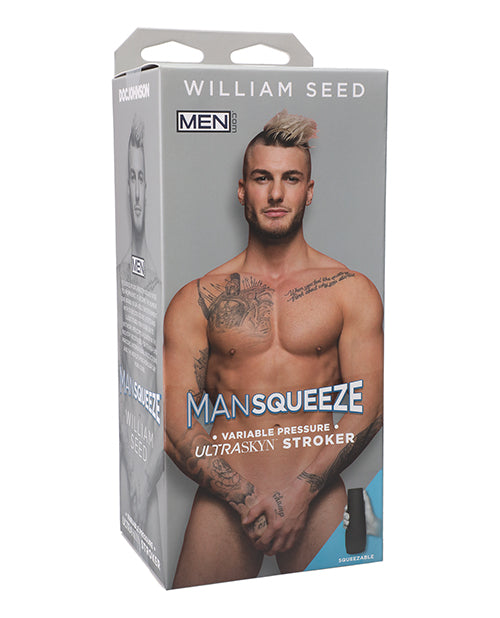 Man Squeeze ULTRASKYN Ass Stroker - William Seed by Man Squeeze