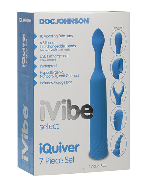 iVibe iQuiver 7 Piece Set - Periwinkle by iVibe