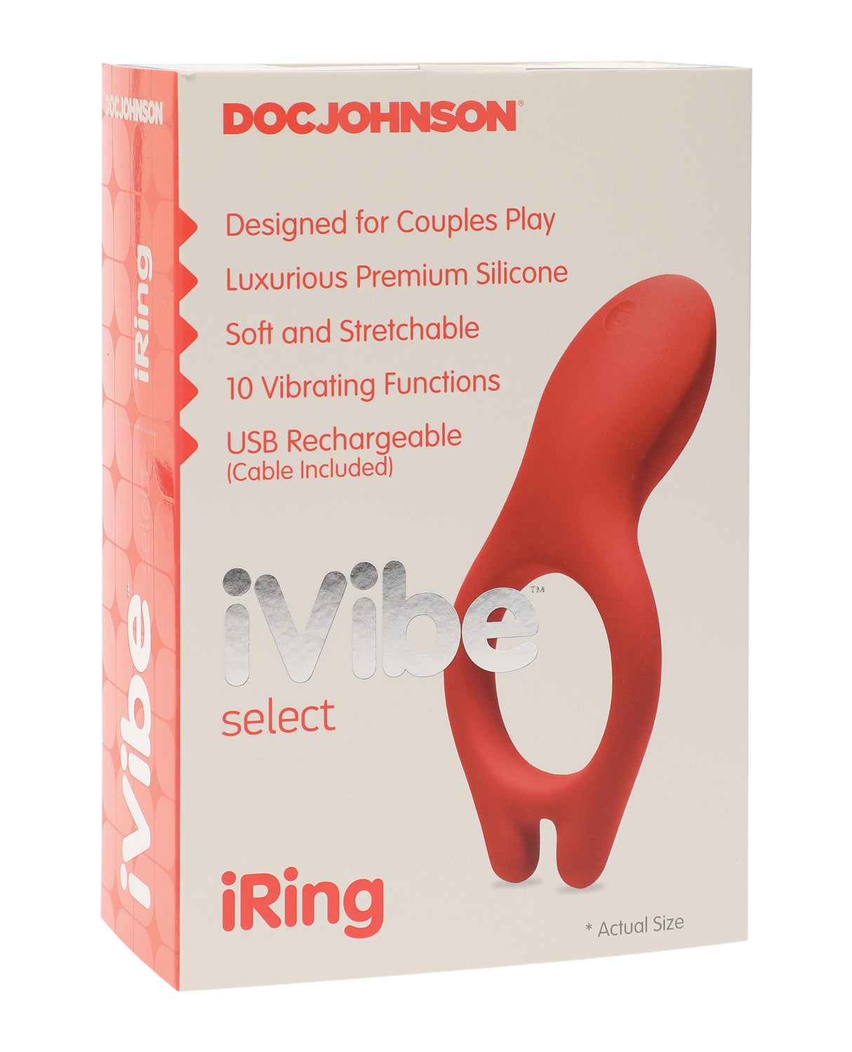 IVibe Select Iring - Coral by iVibe