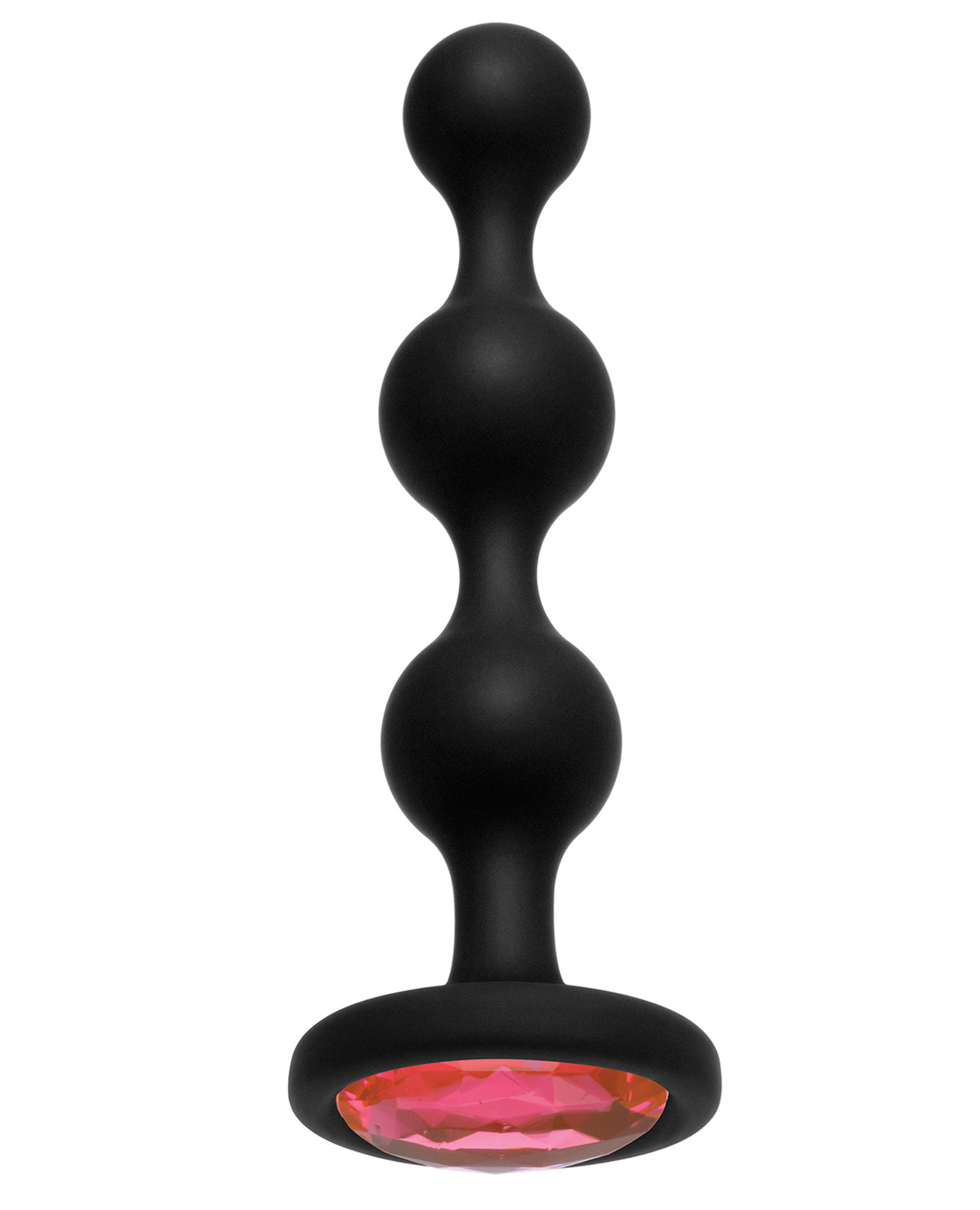 Booty Bling Wearable Silicone Anal Beads — Pink