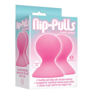 Icon Brands Silicone Nip-Pulls — Pink Nipple Pumps - IC2310-2