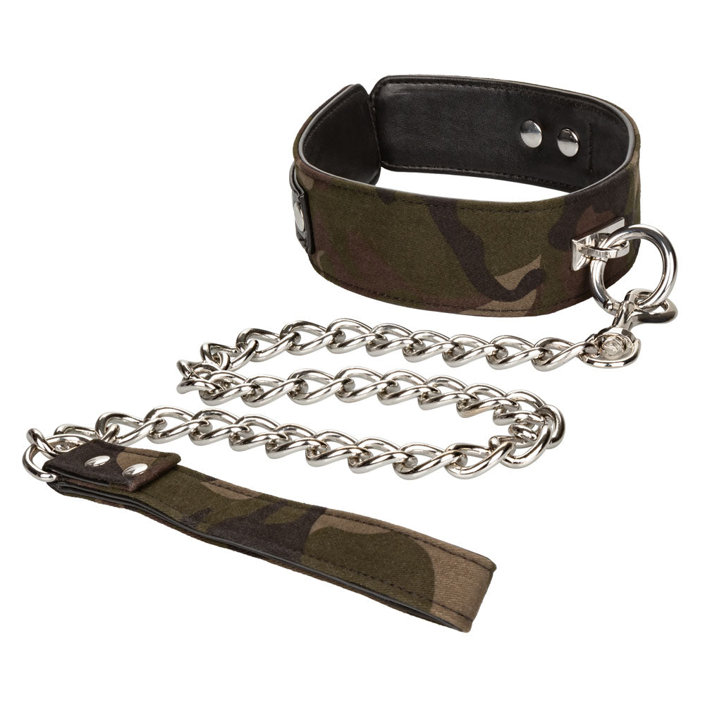 Colt Camo Collar and Leash by CalExotics