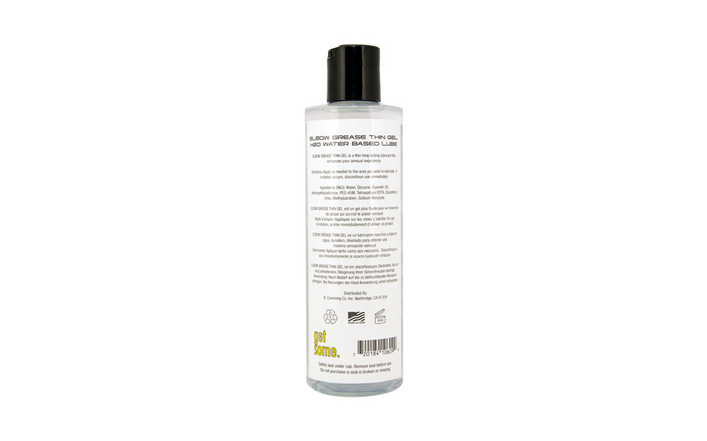 Elbow Grease H2O Thin Gel - 8.5 Oz. by B. Cummings