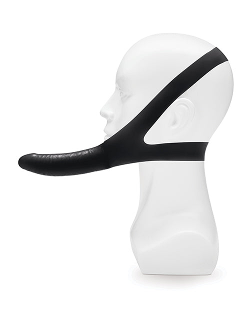 Lux The Original Facilitator Face Dildo — Black