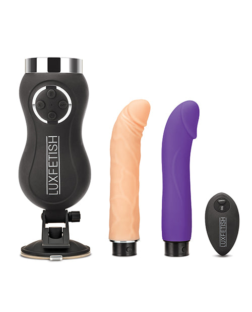 Lux Thrusting Compact Rechargeable Sex Machine with Remote