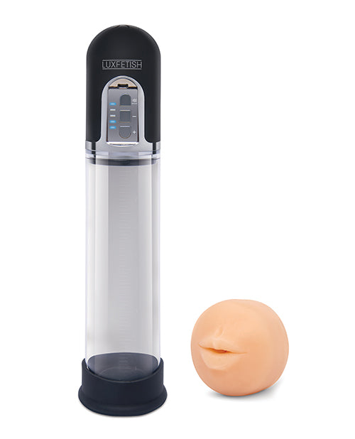 Lux Fetish 2-in-1 Blowjob Sucker & Penis Enlarger Pump by Lux Fetish