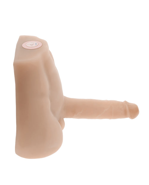 Evolved Easy Rider Thrusting & Vibrating Life-Like Dildo — Light