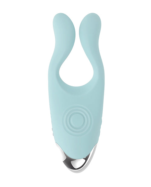 Evolved Couples Therapy Vibrator with Two Antennae — Mint