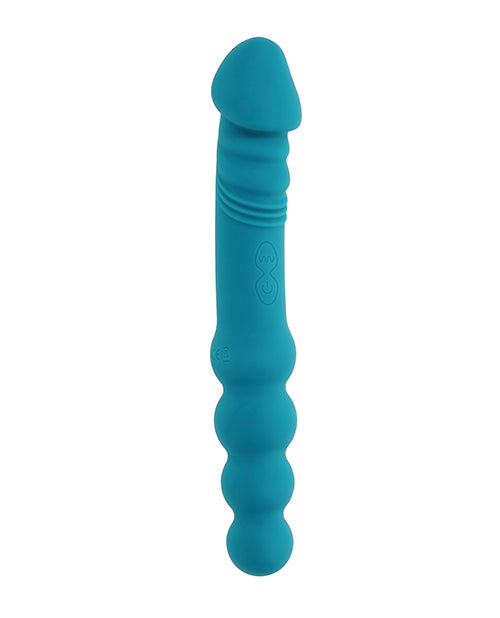 Evolved Flip Flop Dual-Sided Vibrator - Teal by Evolved