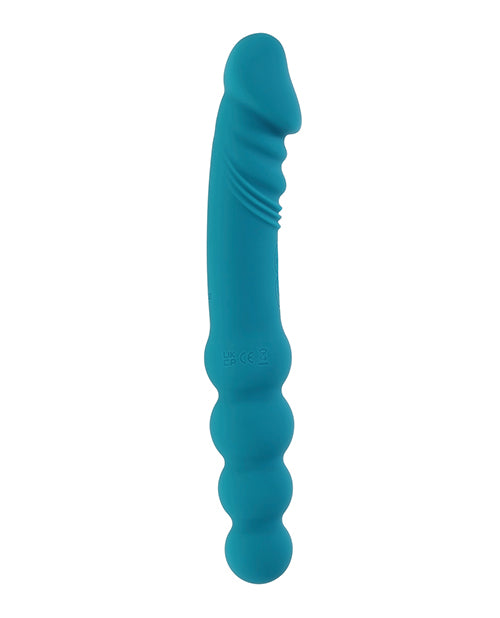Evolved Flip Flop Dual-Sided Vibrator - Teal by Evolved
