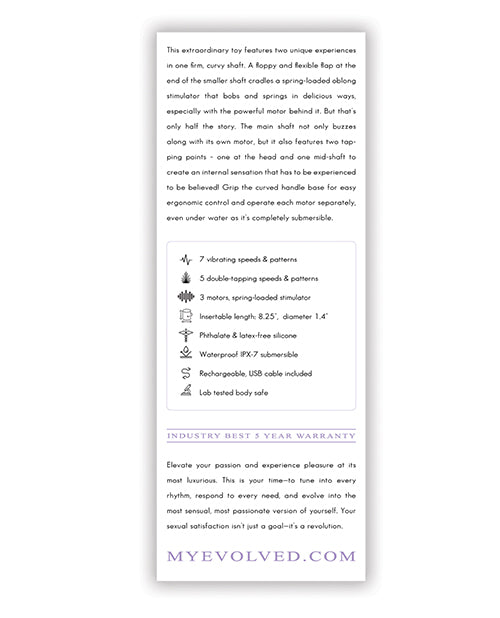 Evolved Spring Loaded - Lilac by Evolved