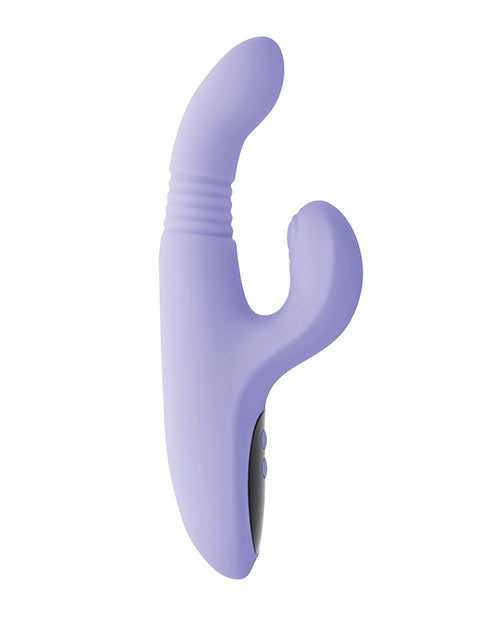 Evolved Pep Talk Thrusting & Vibrating Vibrator — Purple