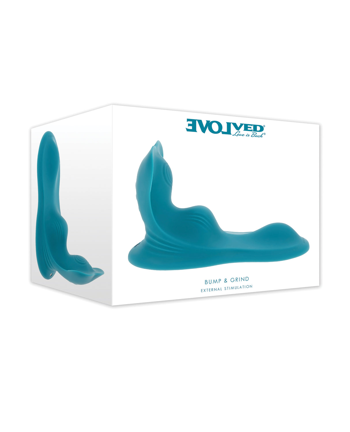Evolved Bump & Grind External Stimulator - Teal by Evolved