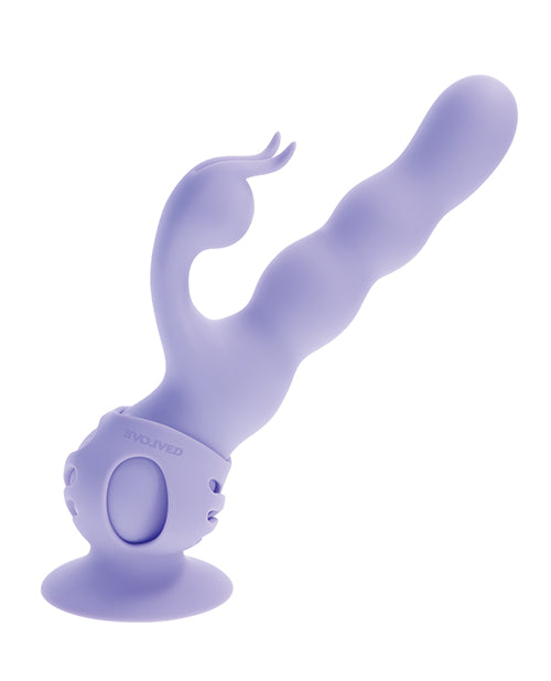 Evolved Wiggly Bunny Rabbit Vibrator — Purple