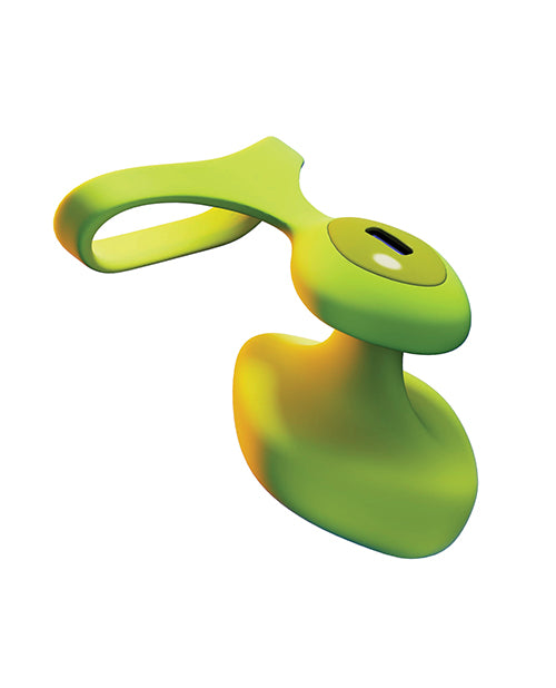 Dame Fin 2.0 Finger Vibrator - Citrus by Dame