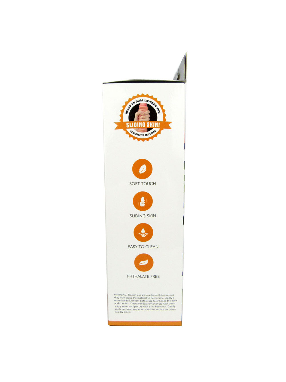 Get Lucky Real Skin 7.5" Dual Layer Dildo Beige