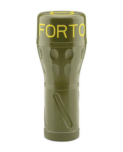 Forto Model V-20 Hard-Side Vagina Masturbator - Dark by Forto