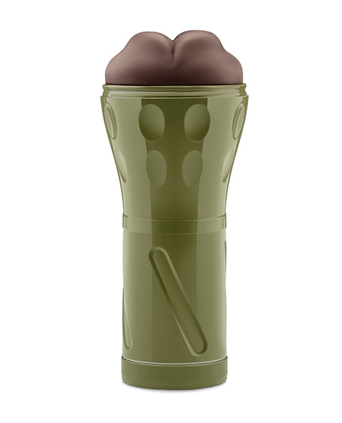 Forto Model M-80 Hard-Side Mouth Masturbator - Dark by Forto