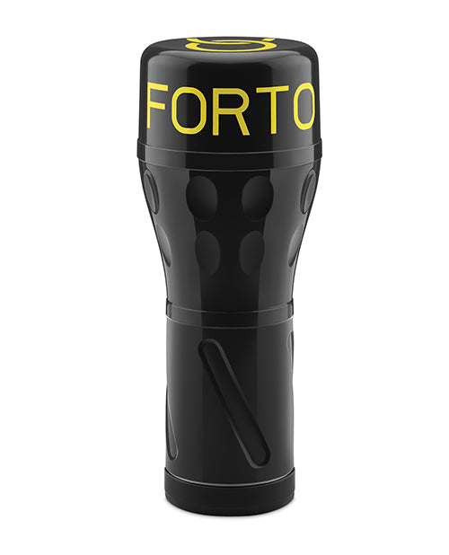 Forto Model M-80 Hard-Side Mouth Masturbator - Tan by Forto