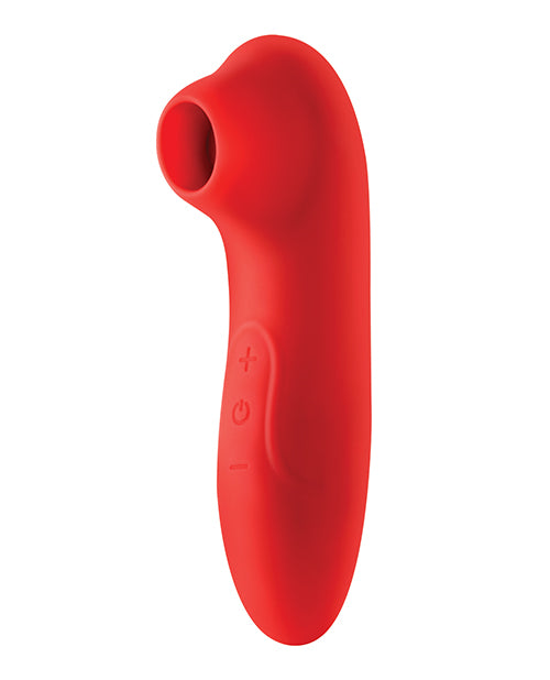 Luv Inc. Pulsing Clitoral Stimulator - Red by Luv Inc.