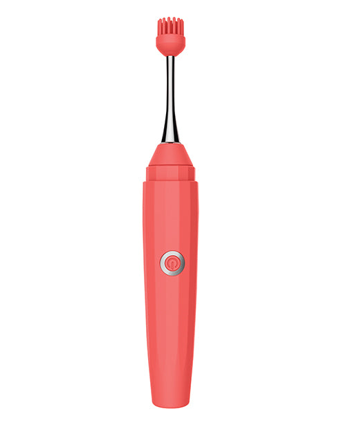 Luv Inc. Orgasm Pen w/Three Attachments - Coral by Luv Inc.