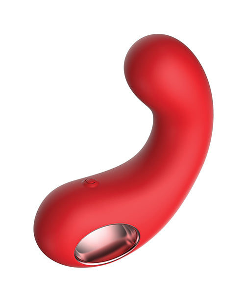 Luv Inc. Curved Vibrator - Red by Luv Inc.