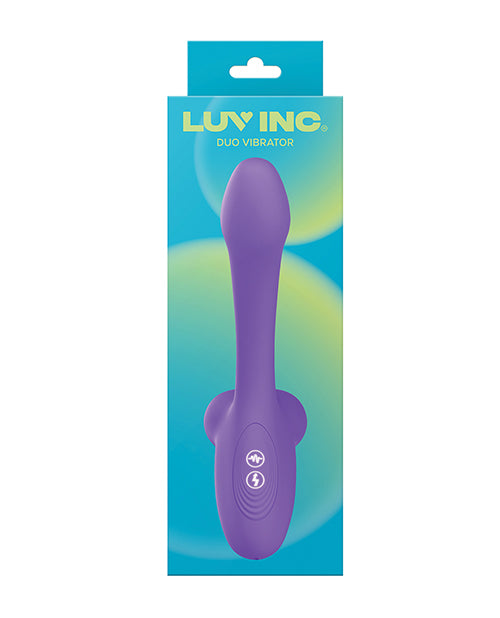 Luv Inc. Poseable Duo Vibrator - Purple by Luv Inc.