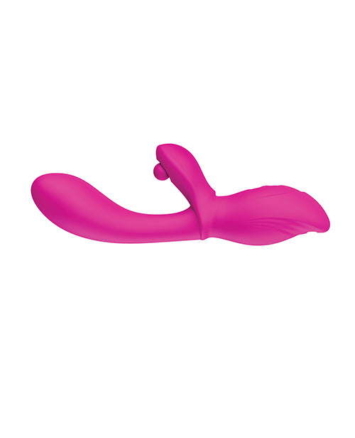 Luv Inc. Thumping Ball Rabbit Vibrator — Pink