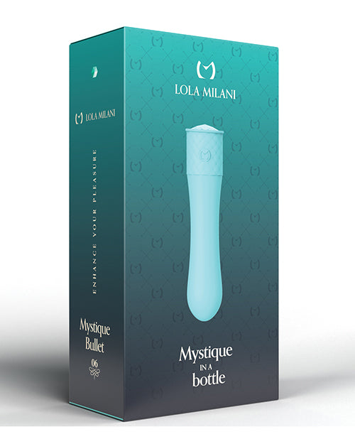 Lola Milani Mystique Bullet w/Emerald Bottle - Teal by Lola Milani