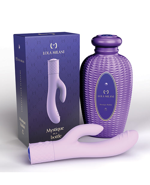 Lola Milani Mystique Rabbit w/Orchid Bottle - Lilac by Lola Milani