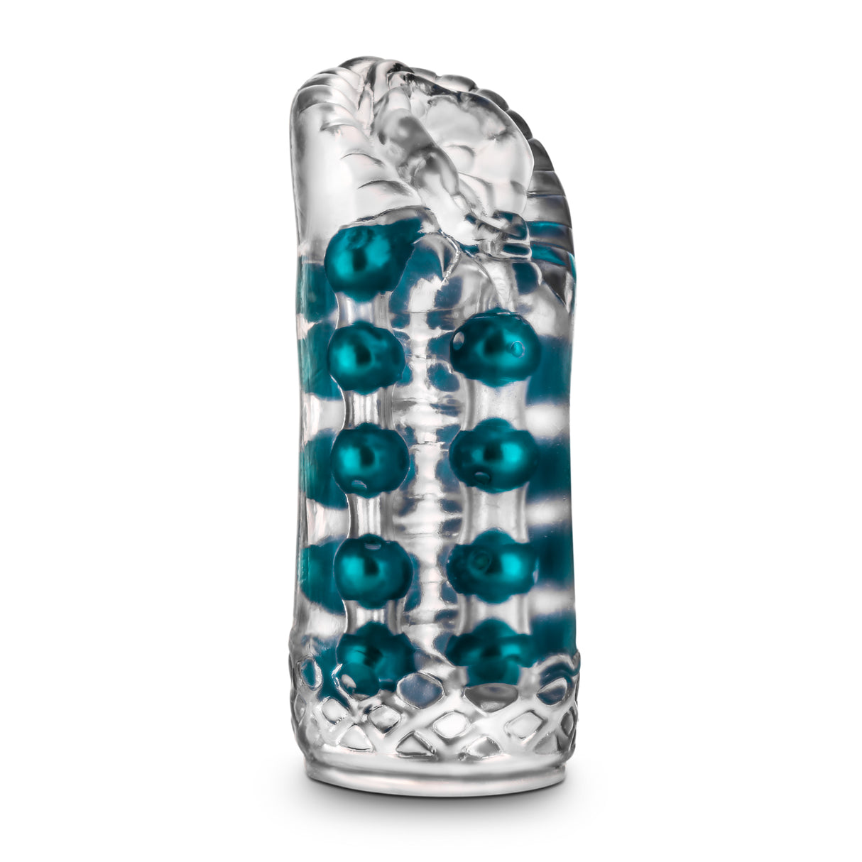 Blush M for Men Super Stroker — Clear Male Stroker, 5.5-inch - BL-84412
