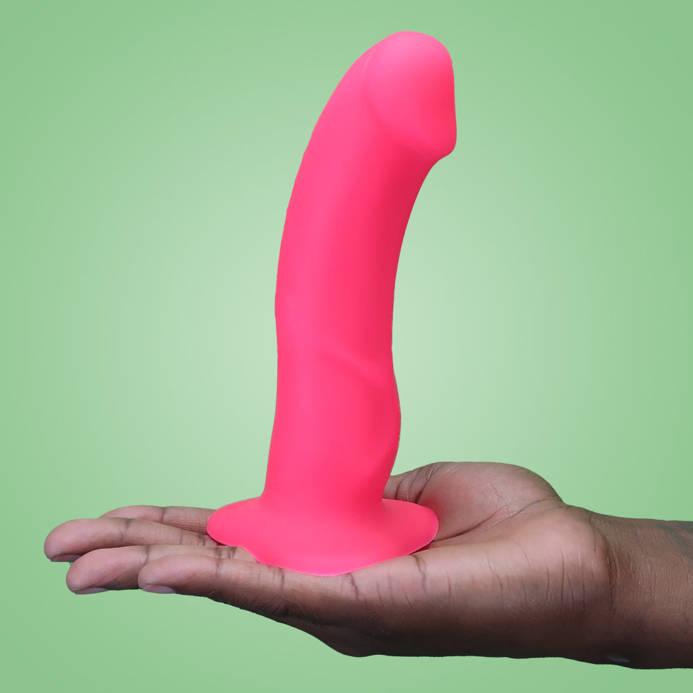 Fun Factory The Boss Realistic Dildo — Pronounced Head & Extra-Thin Base - FN409PK
