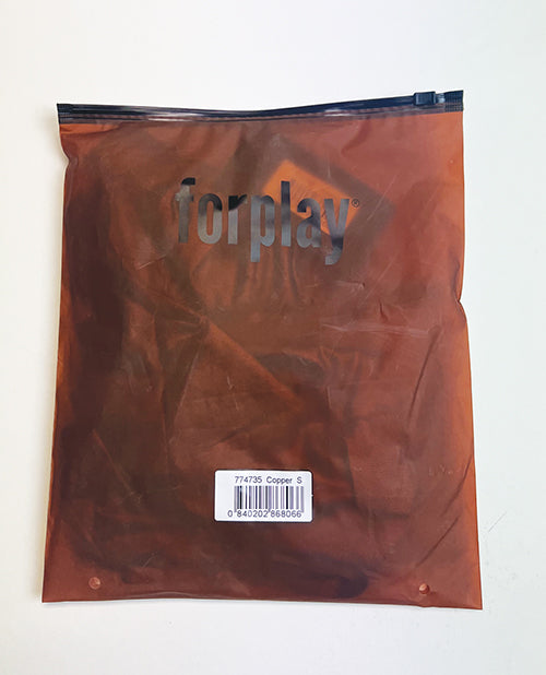 Liquid Metal Metallic Mesh Teddy - Metallic Copper XL by Forplay