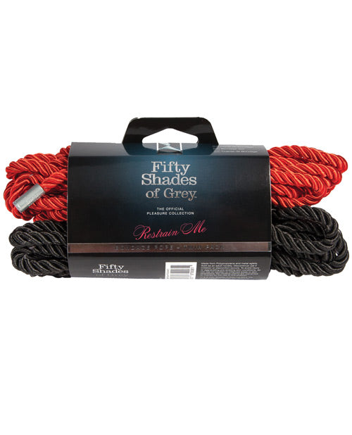 Fifty Shades of Grey Restrain Me Bondage Rope Twin Pack by Fifty Shades of Grey