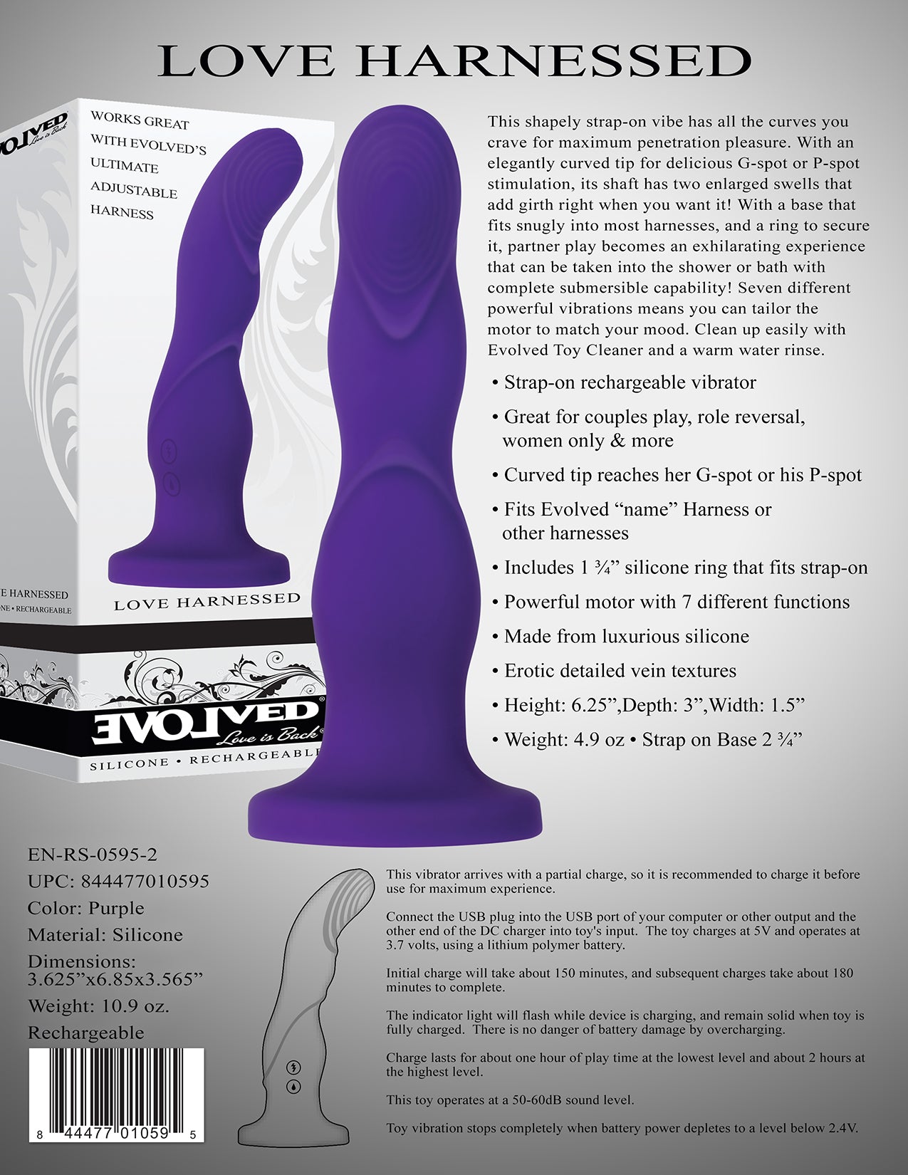 Love Harnessed by Evolved Novelties